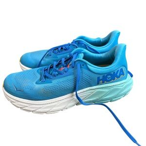 HOKA Arahi 7 Running Shoes virtual blue/cerise Cushioned Sneakers Athletic 10B